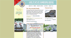 Desktop Screenshot of camerongrove55.com